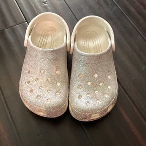 Sparkly Crocs